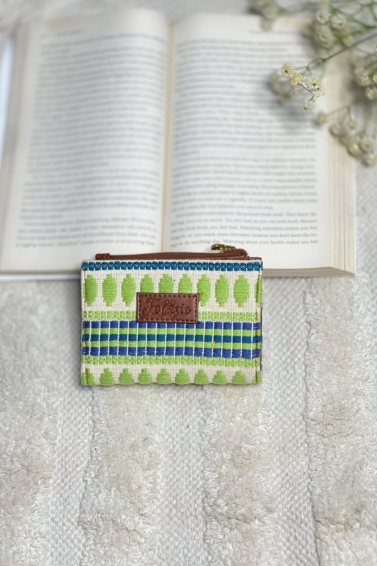 Vibrant Weaves Mini Wallet