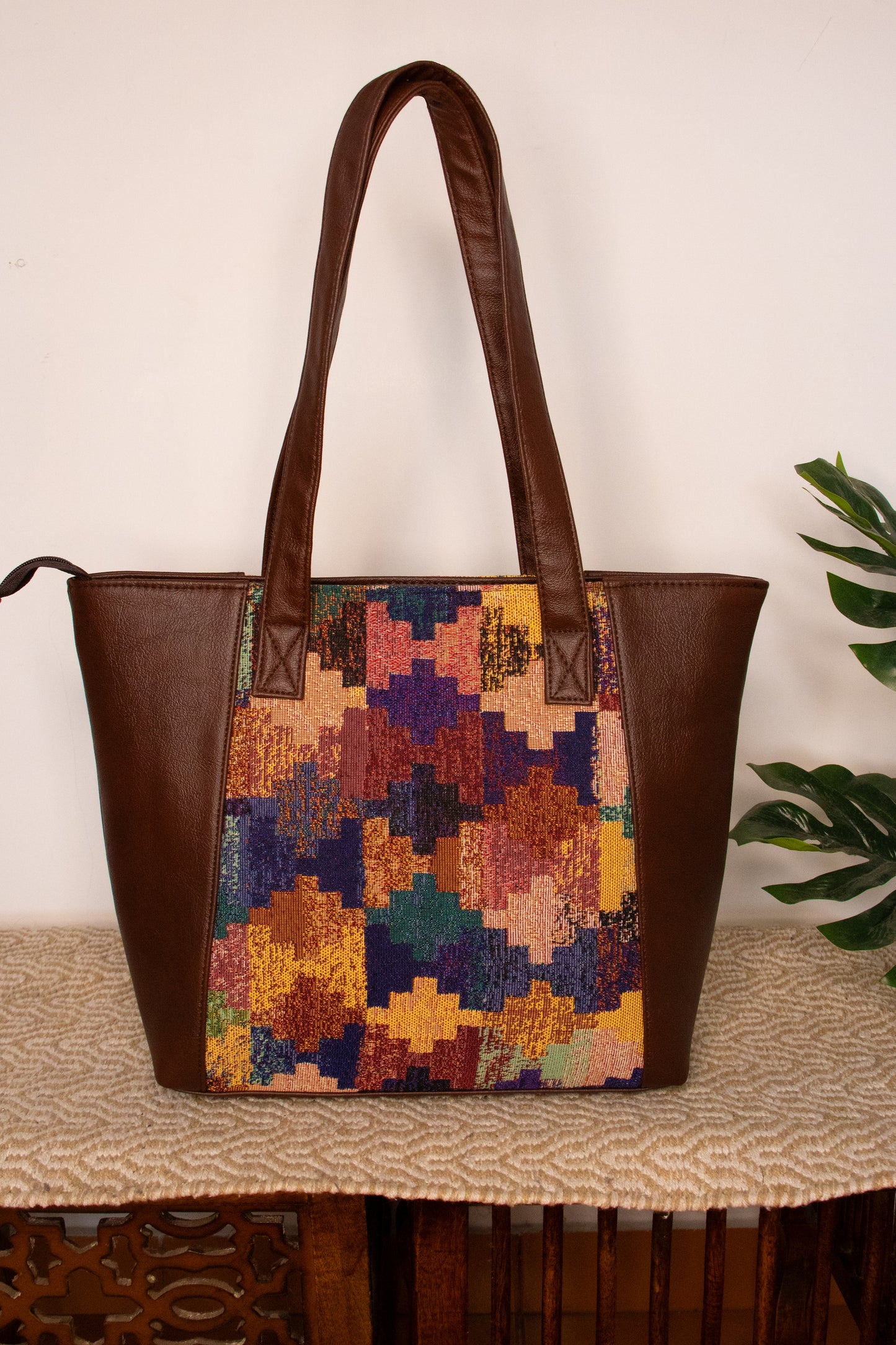 Carry Your World Tote - Earthy