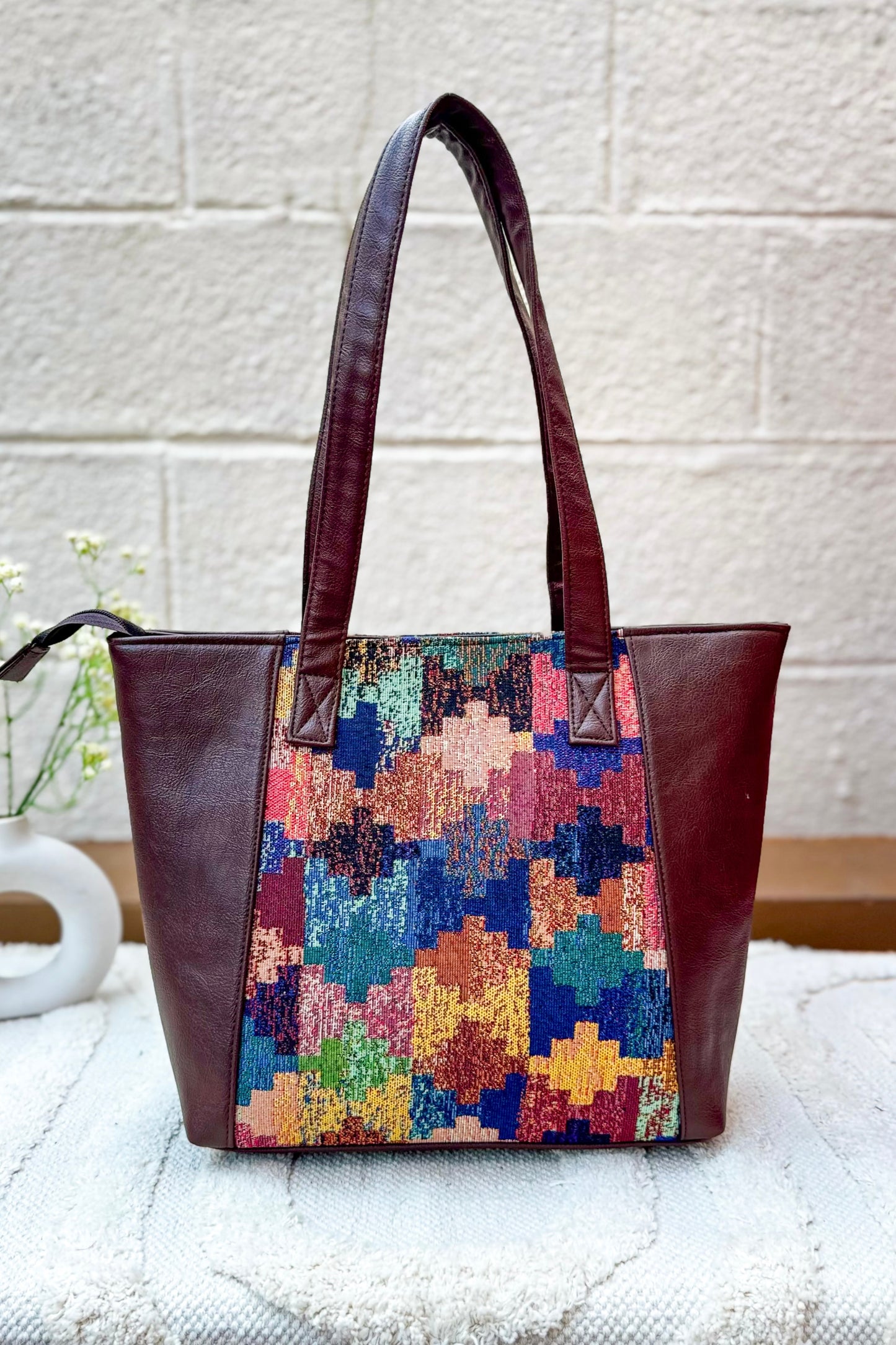 Carry Your World Tote - Earthy