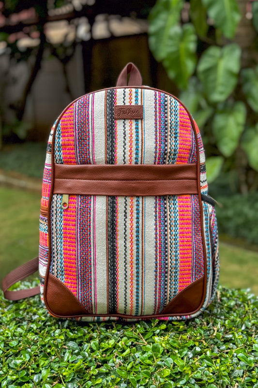 Blush Burst Travel cum Laptop Backpack
