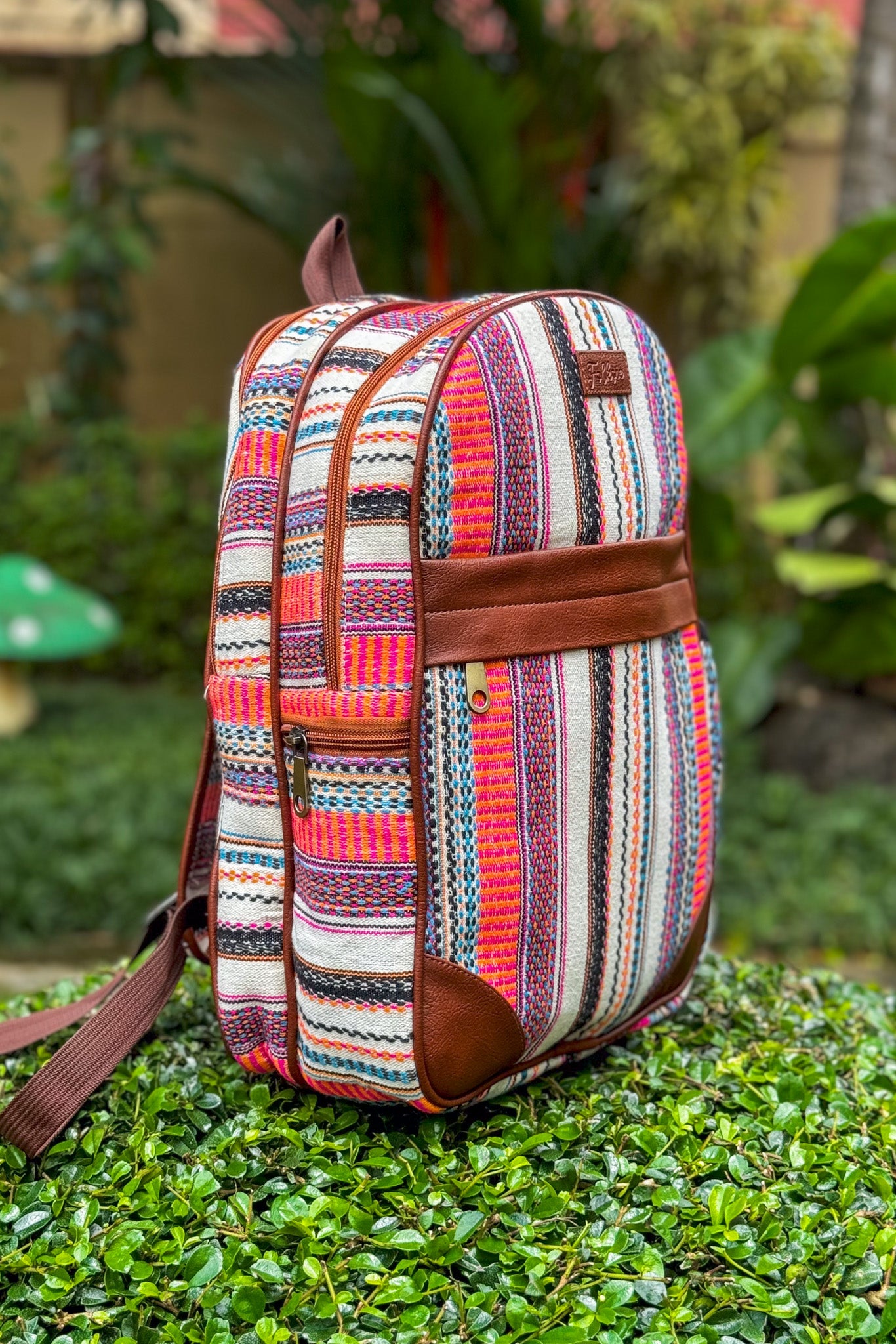 Blush Burst Travel cum Laptop Backpack
