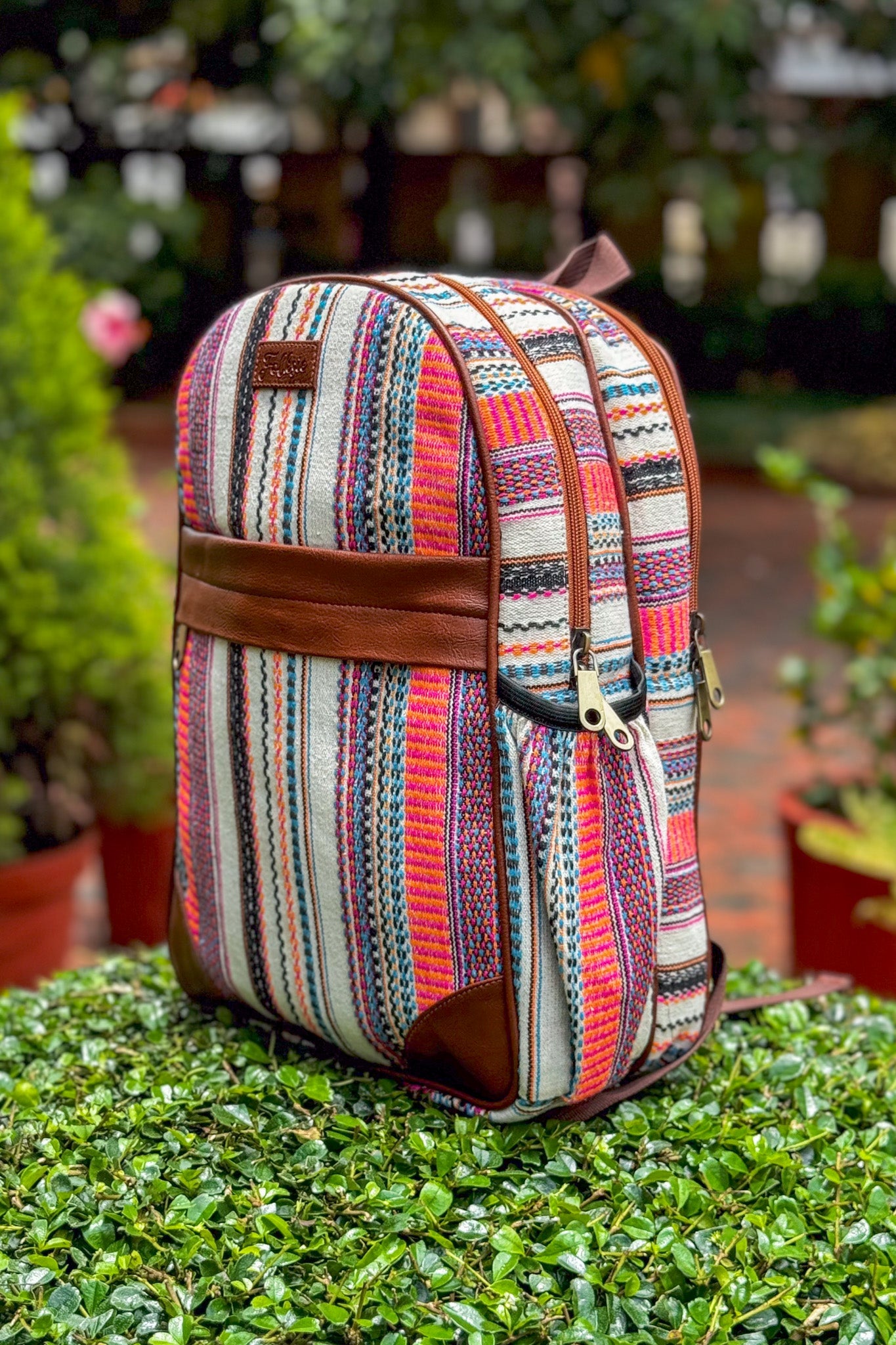 Blush Burst Travel cum Laptop Backpack