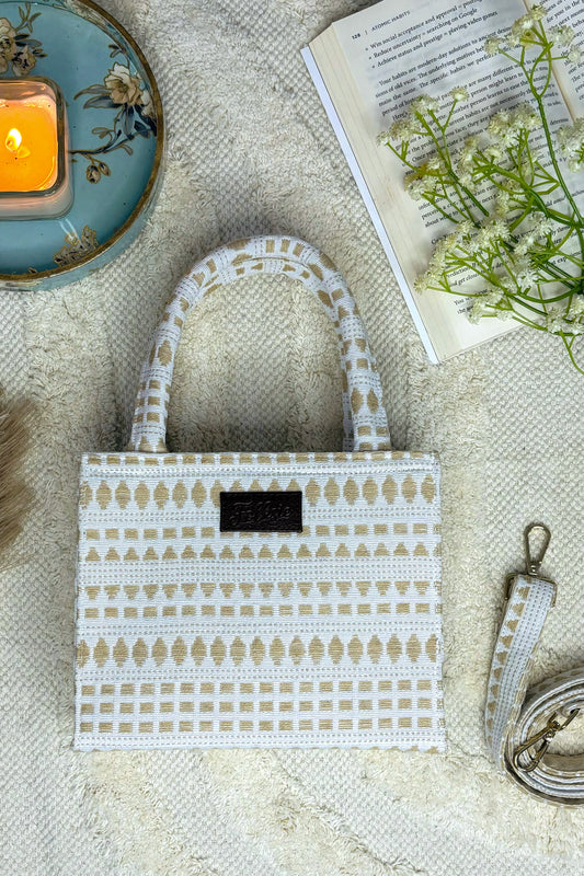 Desert Tan Box Sling Bag
