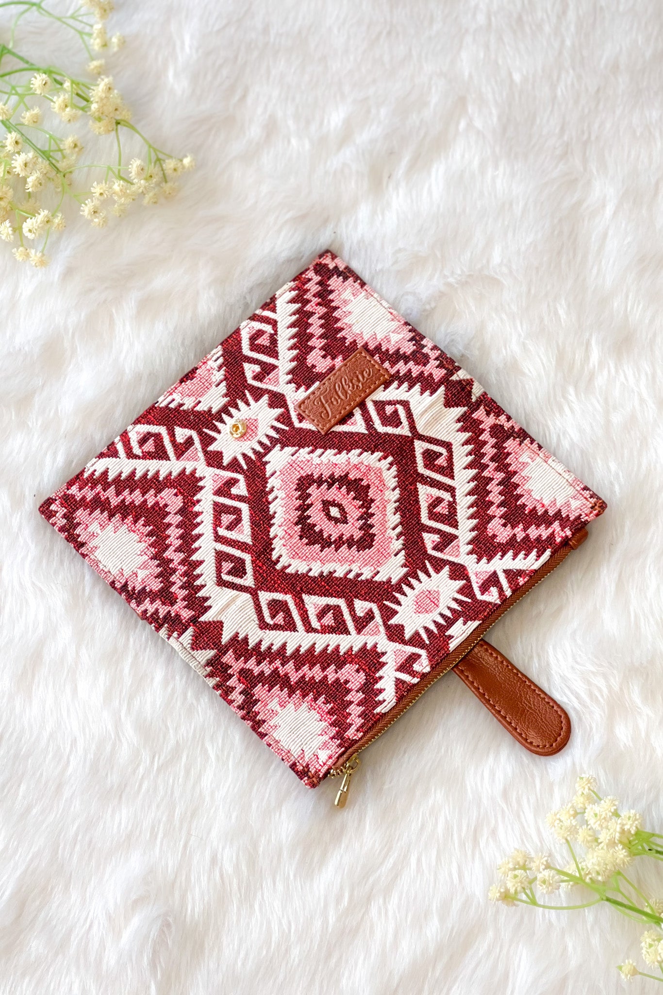 Red Aztec Wallet