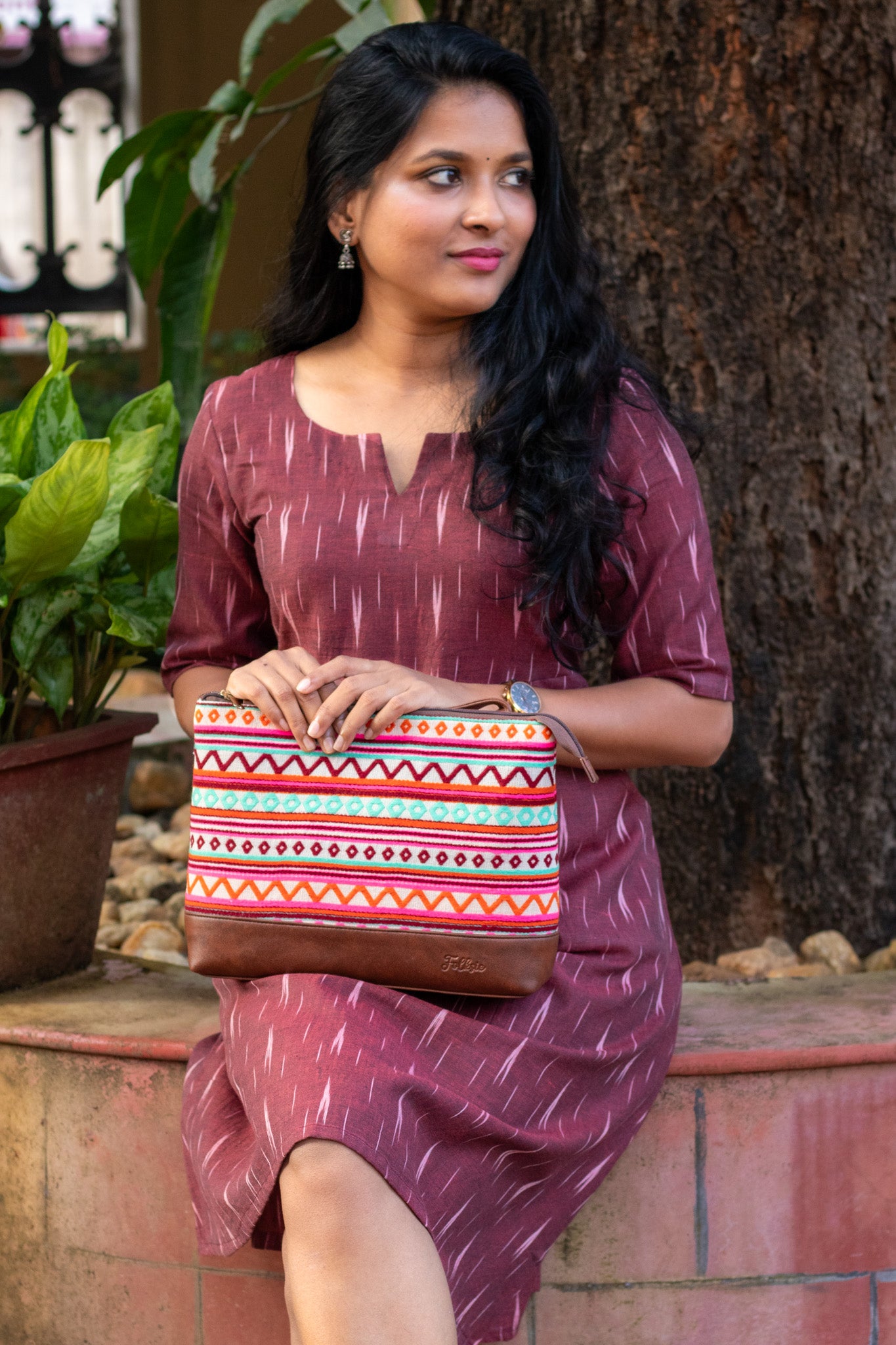 Not So Tiny Sling Bag - Pink