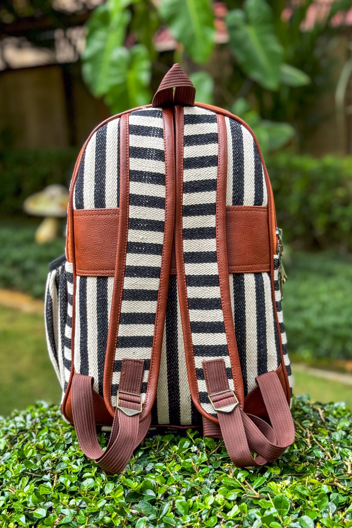 Stripe & Stroll Travel cum Laptop Backpack