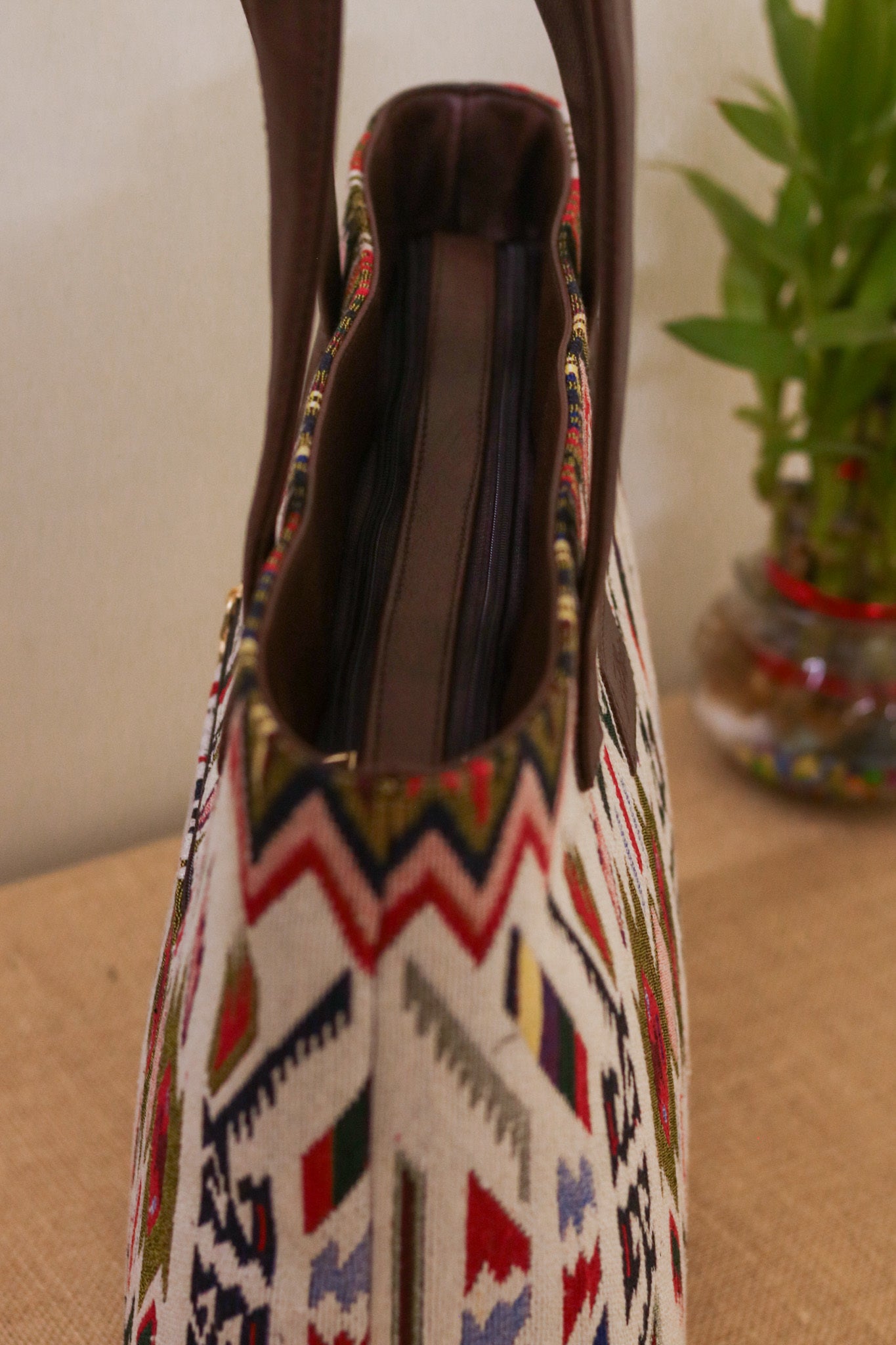 Tribal Tote Bag - White
