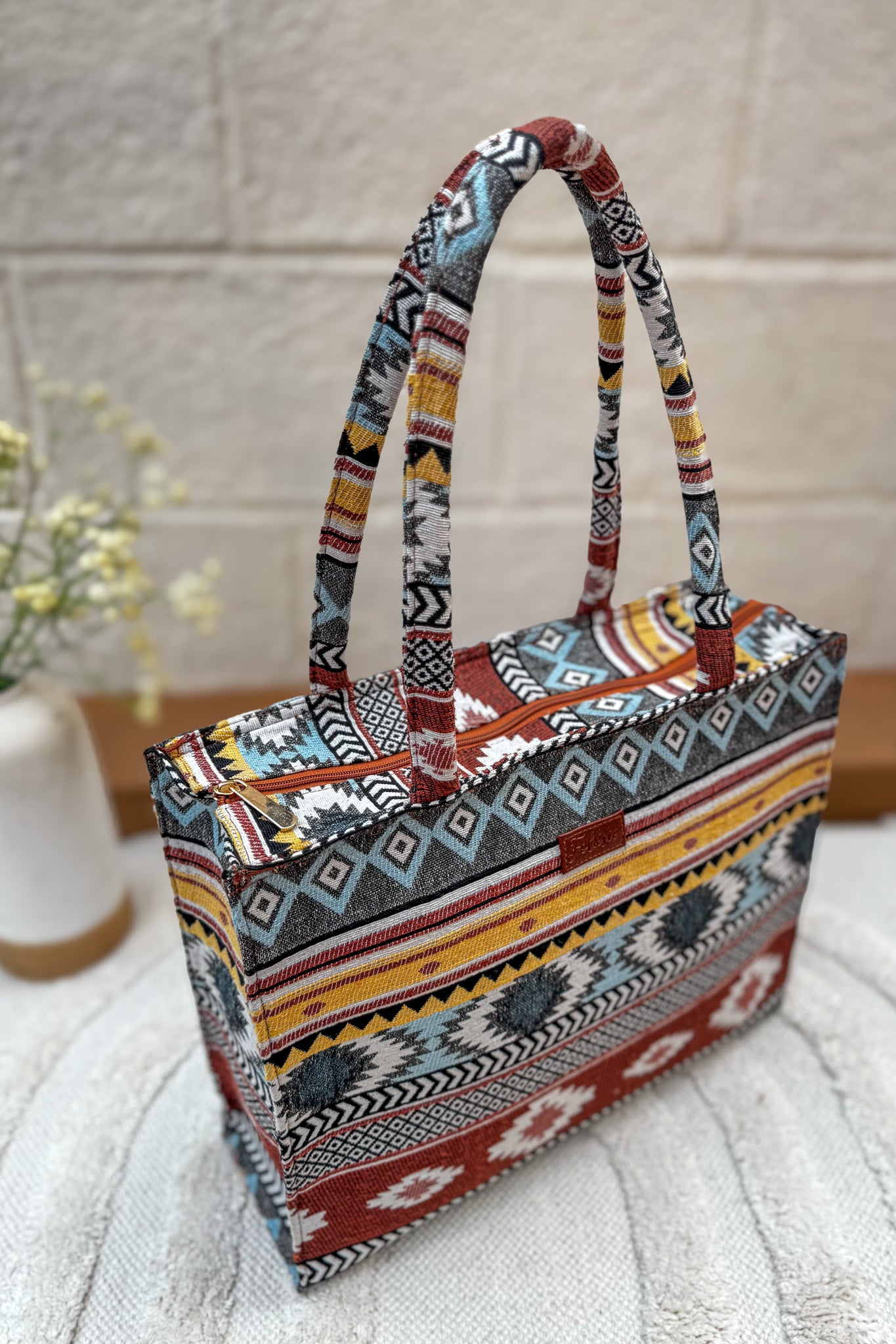 Sandy Hues - Box Tote