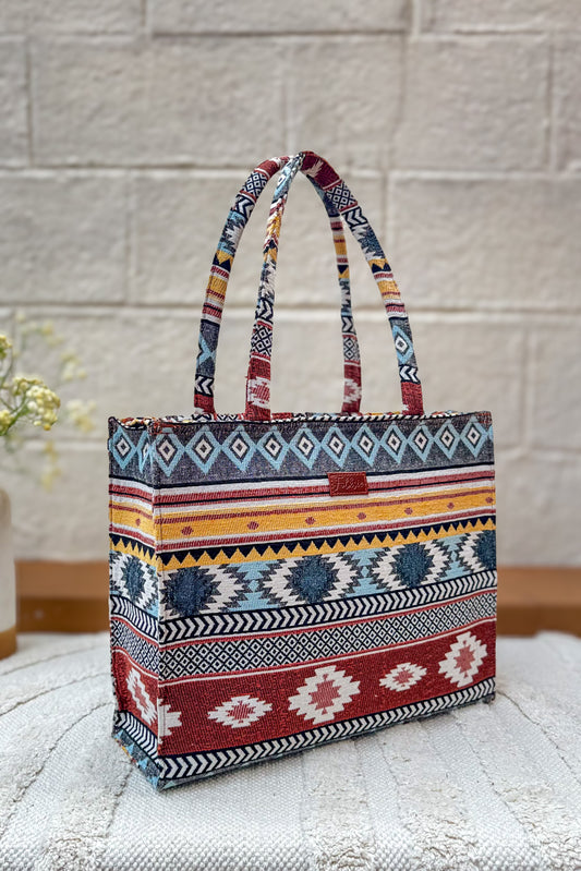 Sandy Hues - Box Tote
