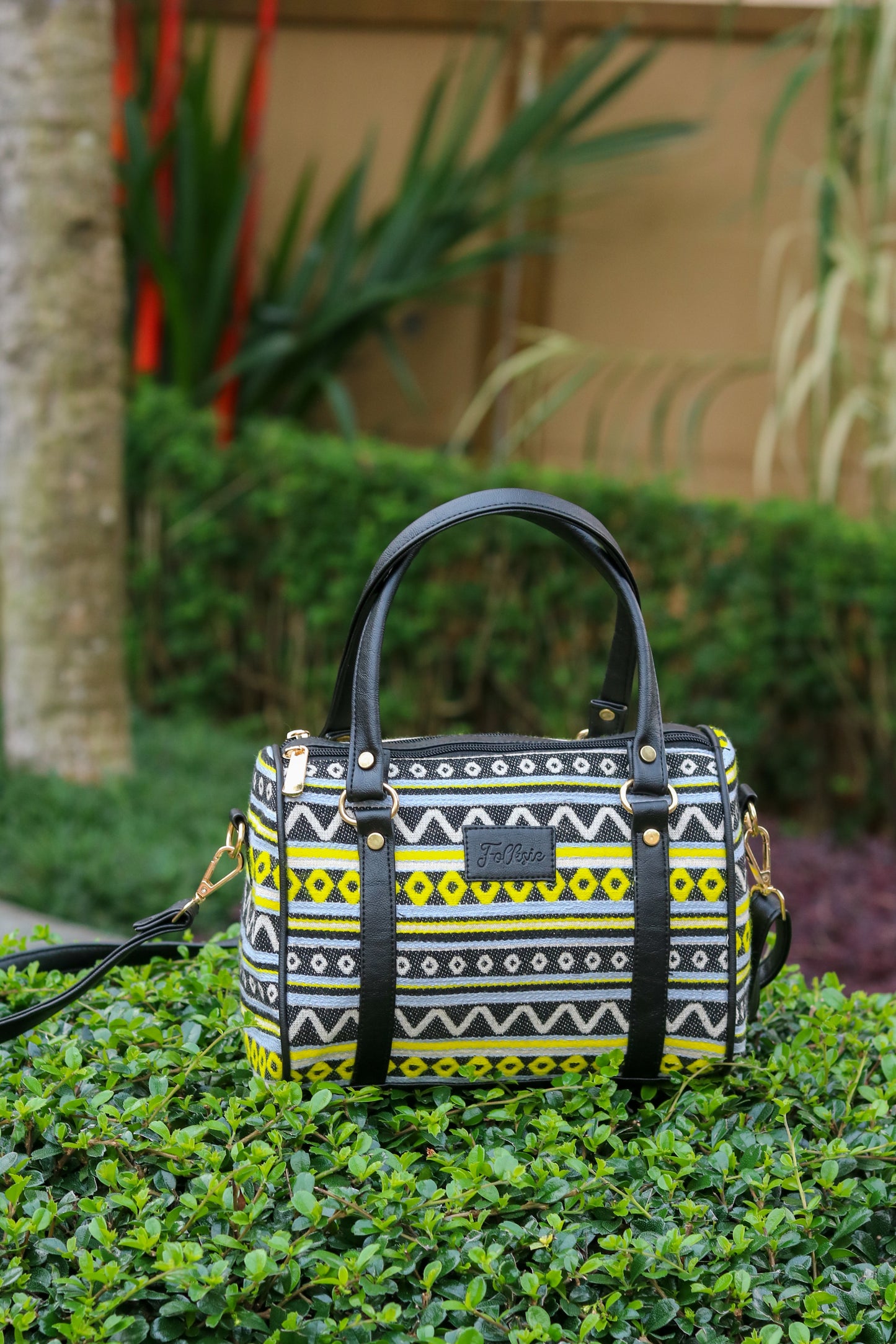 Black Satchel Sling