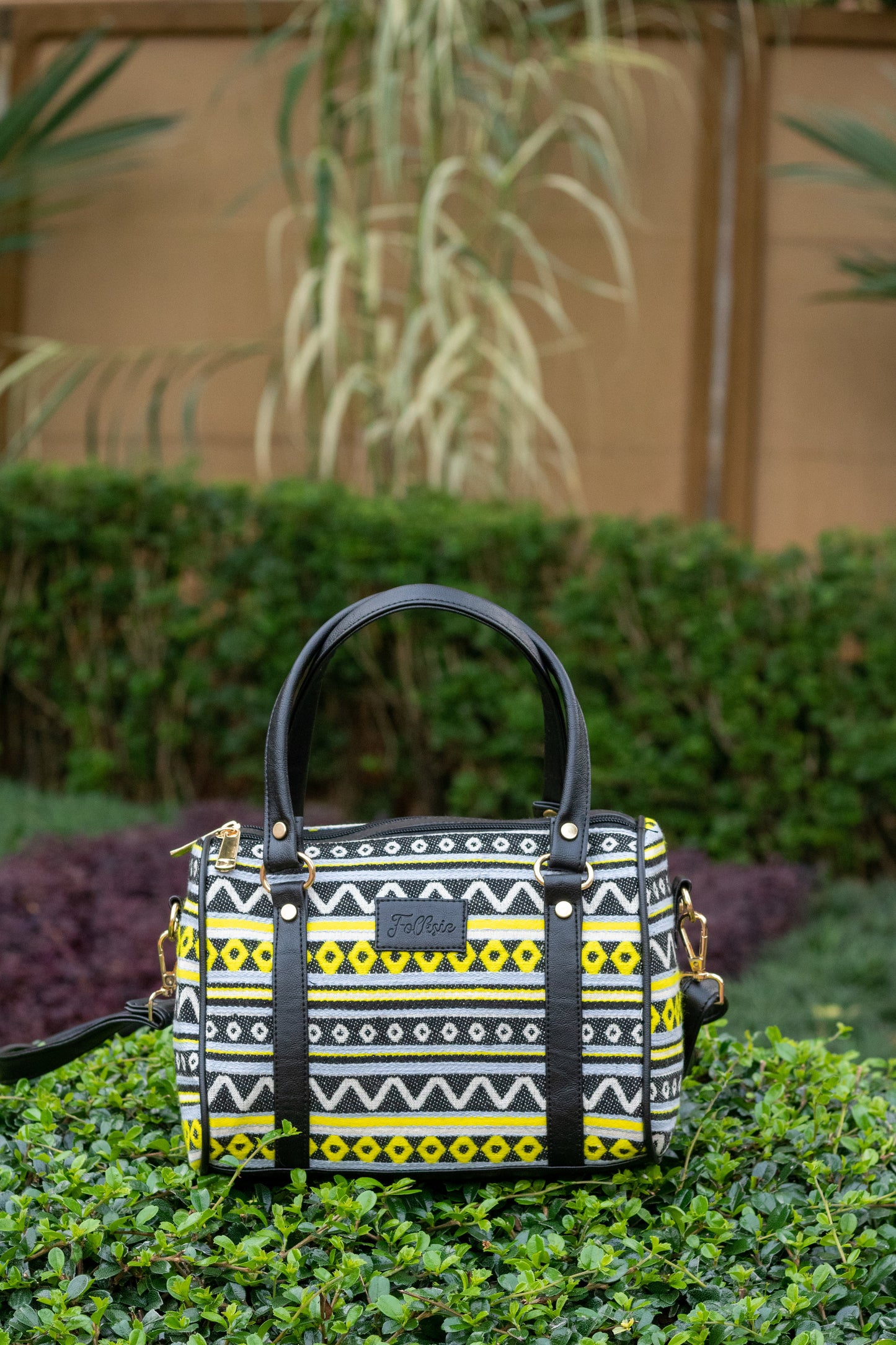 Black Satchel Sling