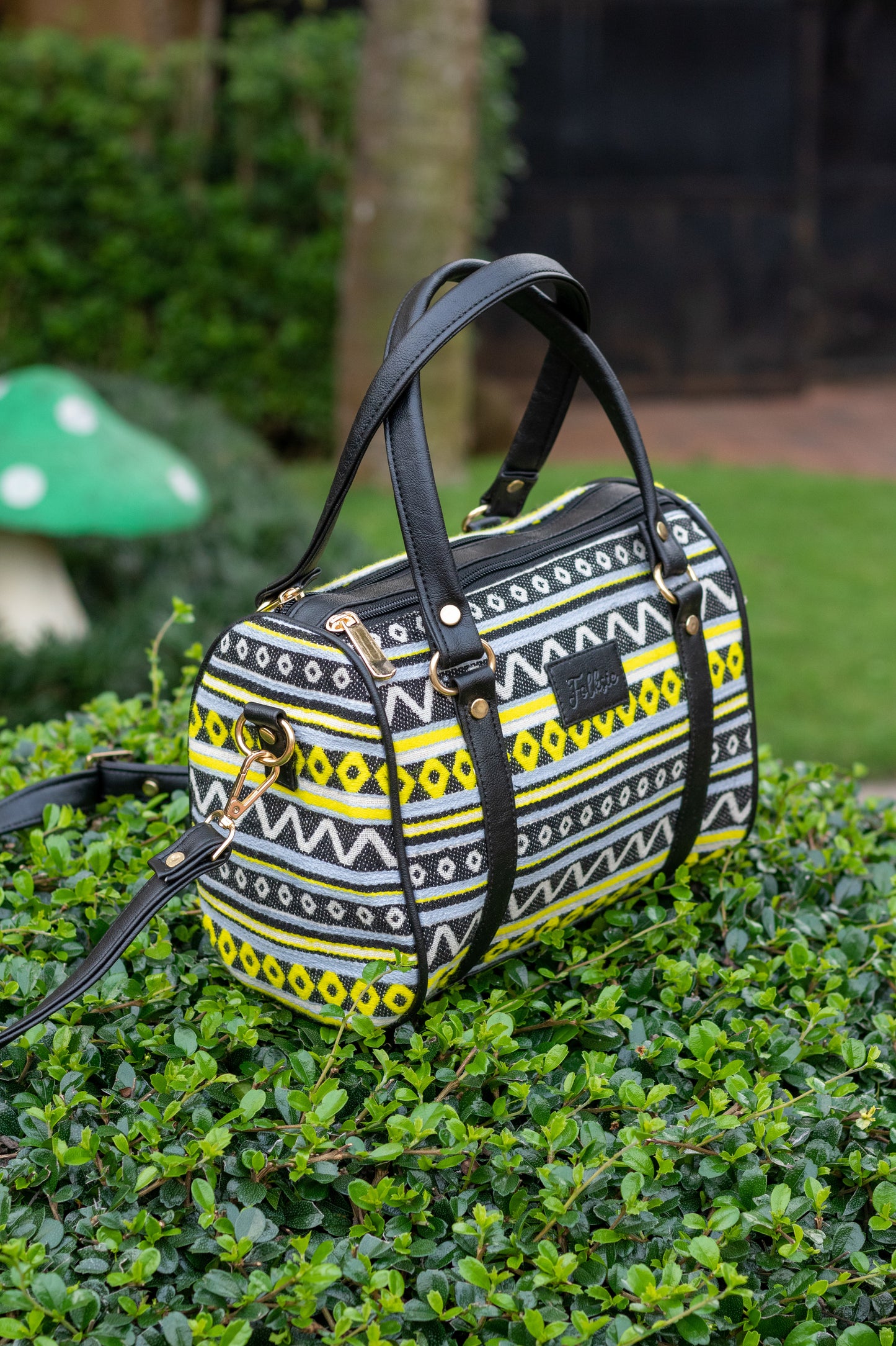 Black Satchel Sling