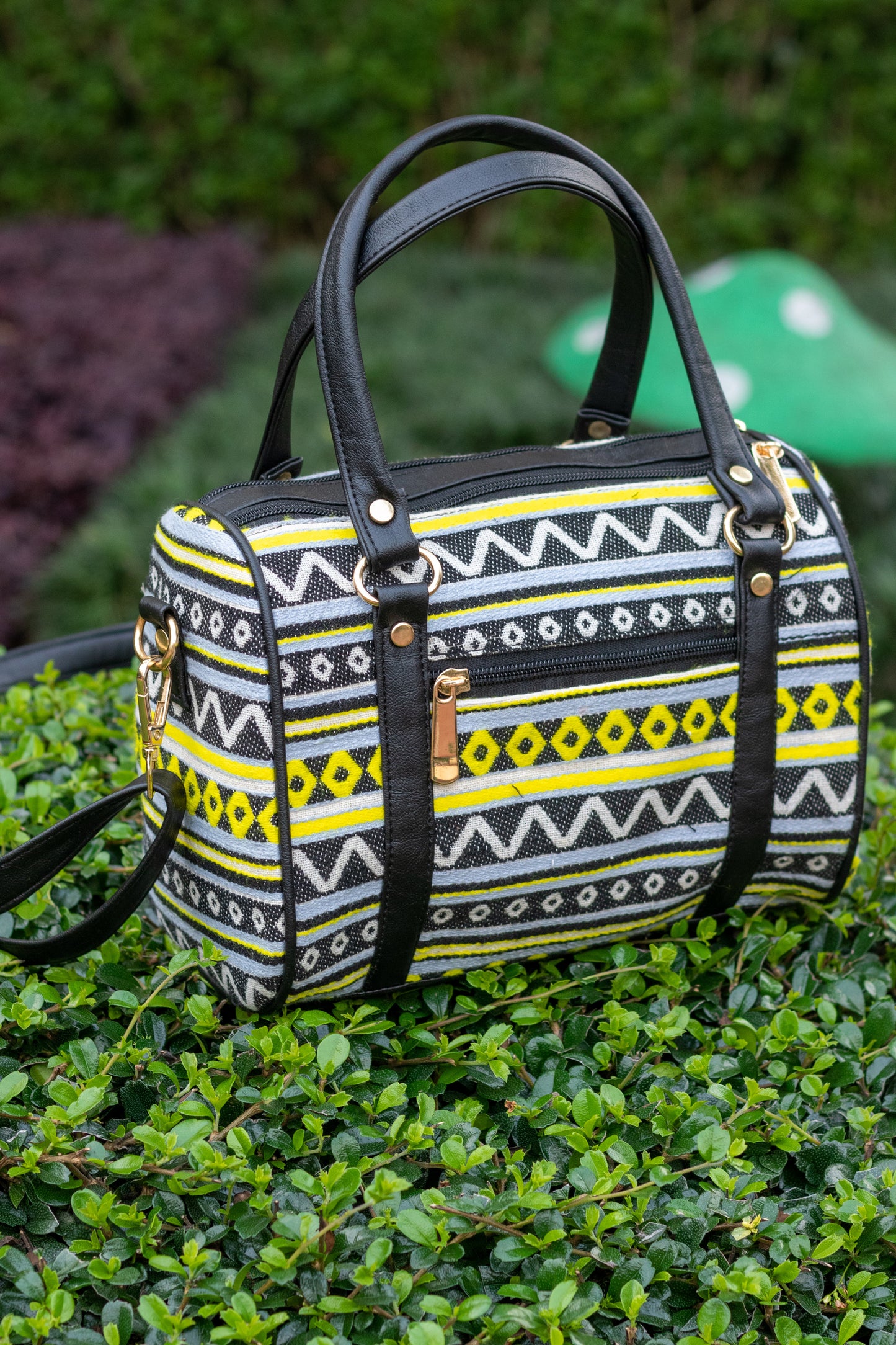 Black Satchel Sling