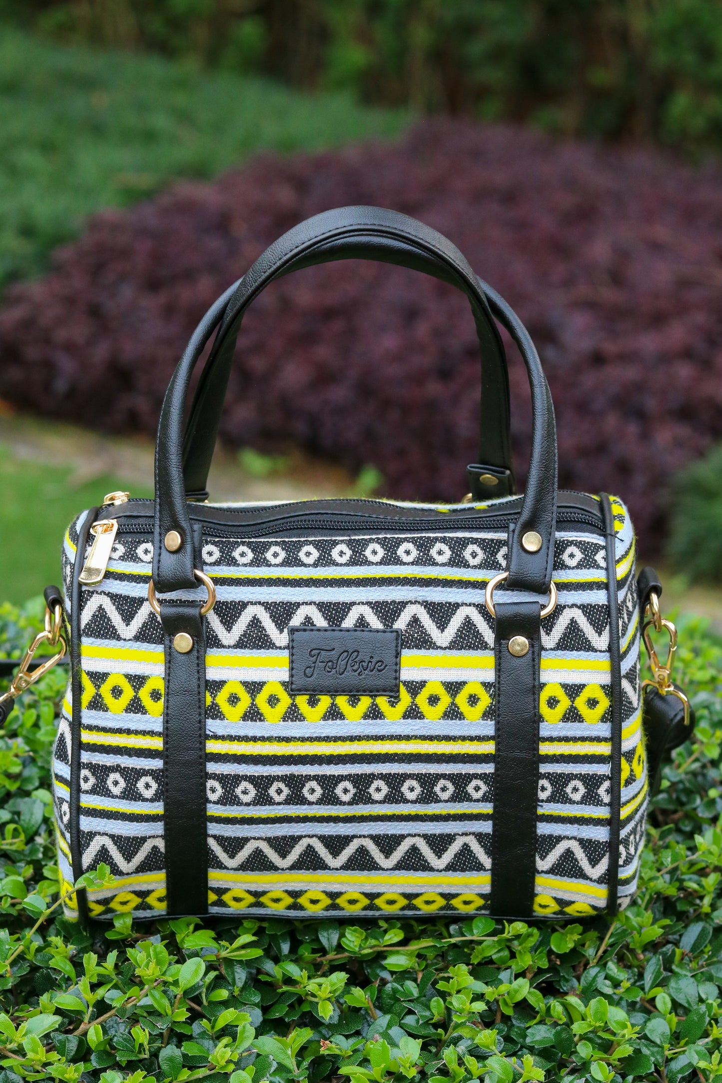 Black Satchel Sling