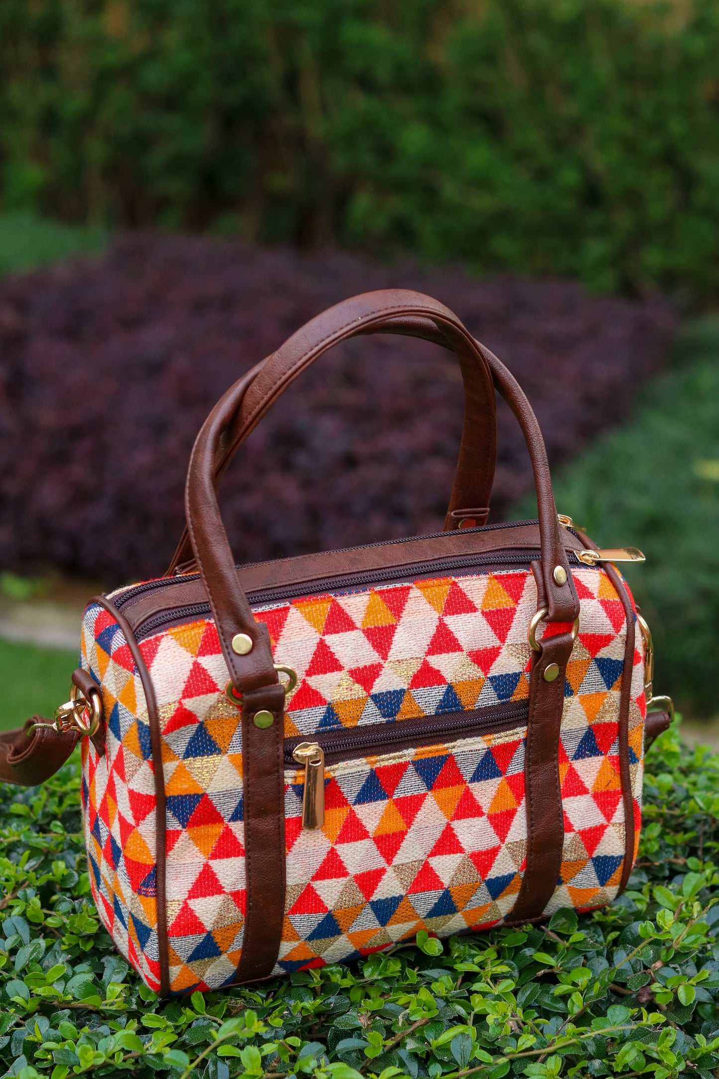 Red Satchel Sling