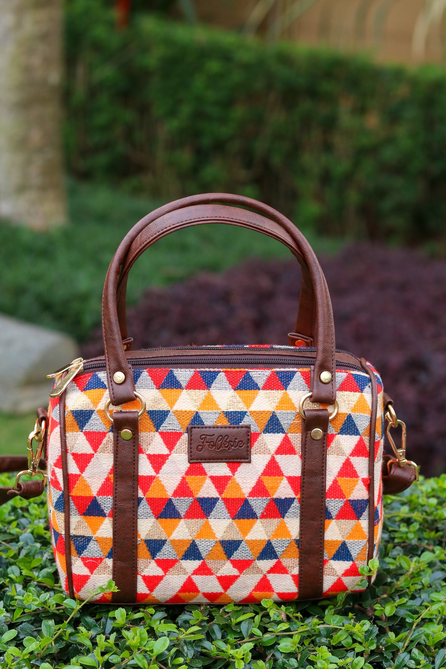 Red Satchel Sling
