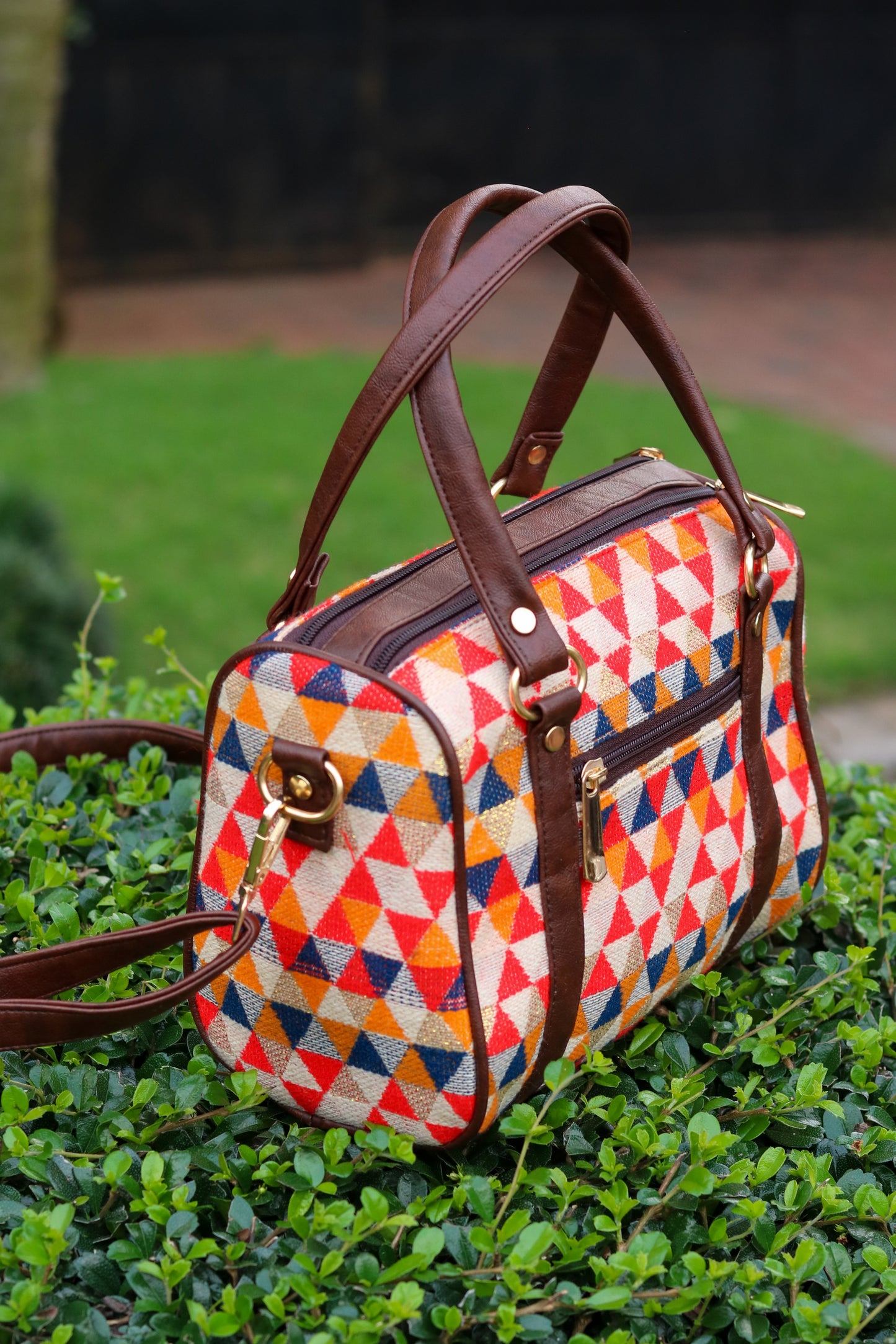 Red Satchel Sling