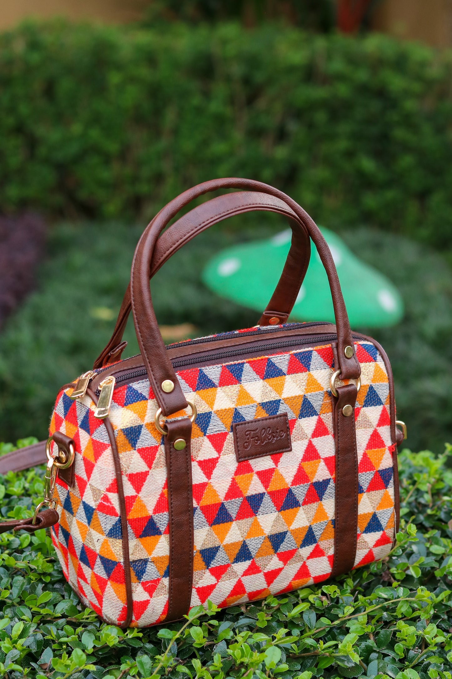 Red Satchel Sling