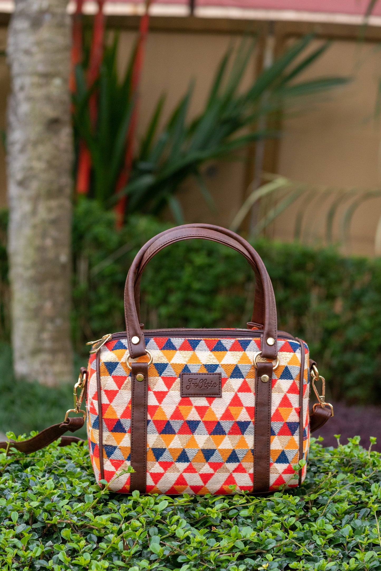 Red Satchel Sling