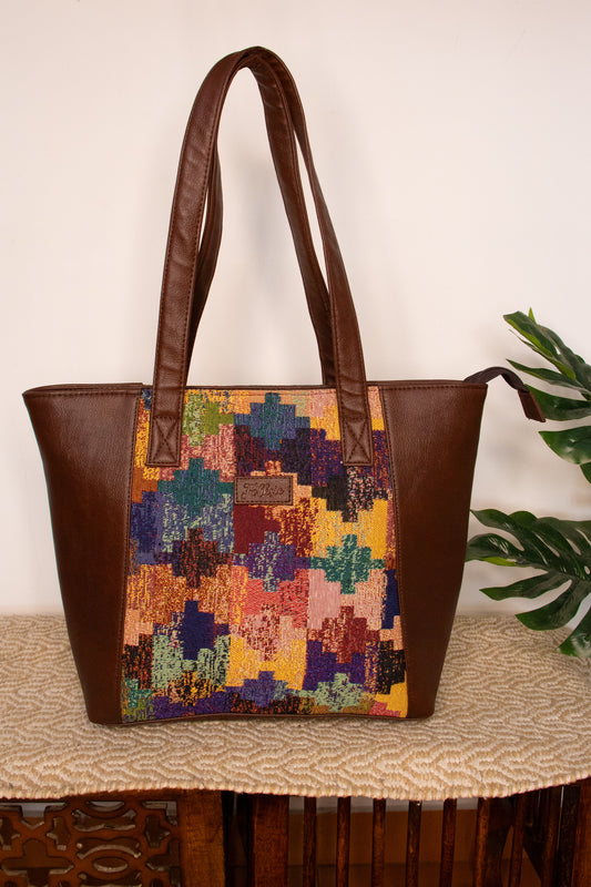 Carry Your World Tote - Earthy