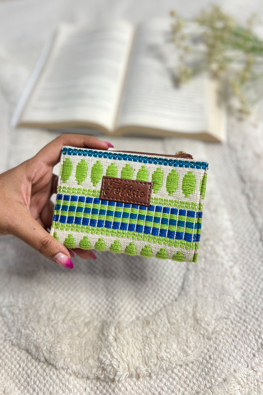 Vibrant Weaves Mini Wallet