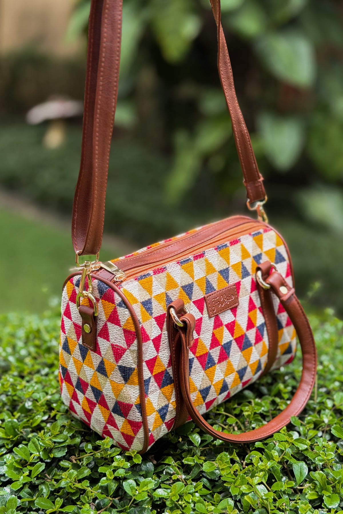 Red Satchel Sling