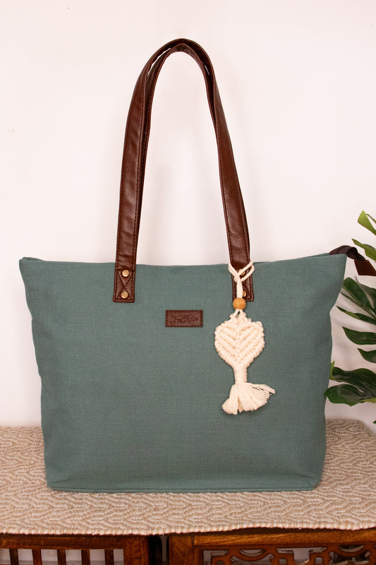 Everyday Tote - Turquoise