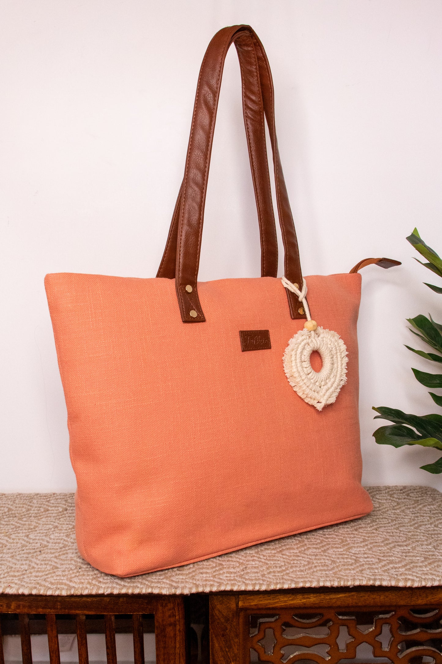 Everyday Tote - Peach