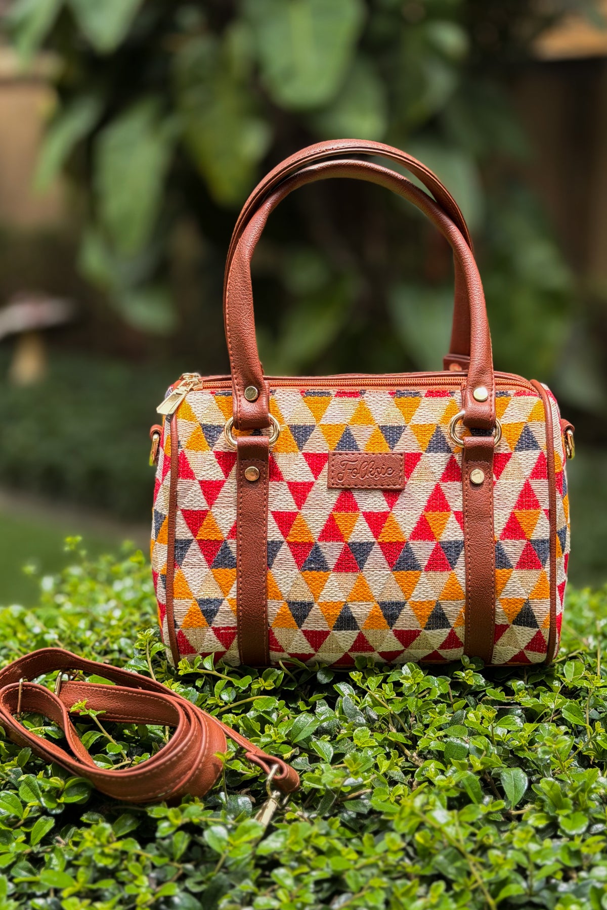 Red Satchel Sling