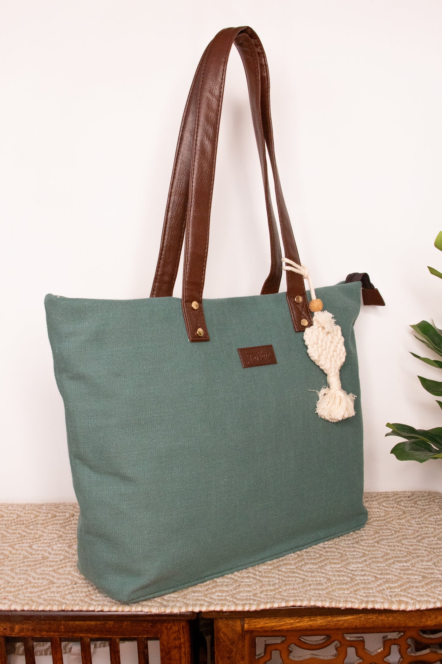 Everyday Tote - Turquoise