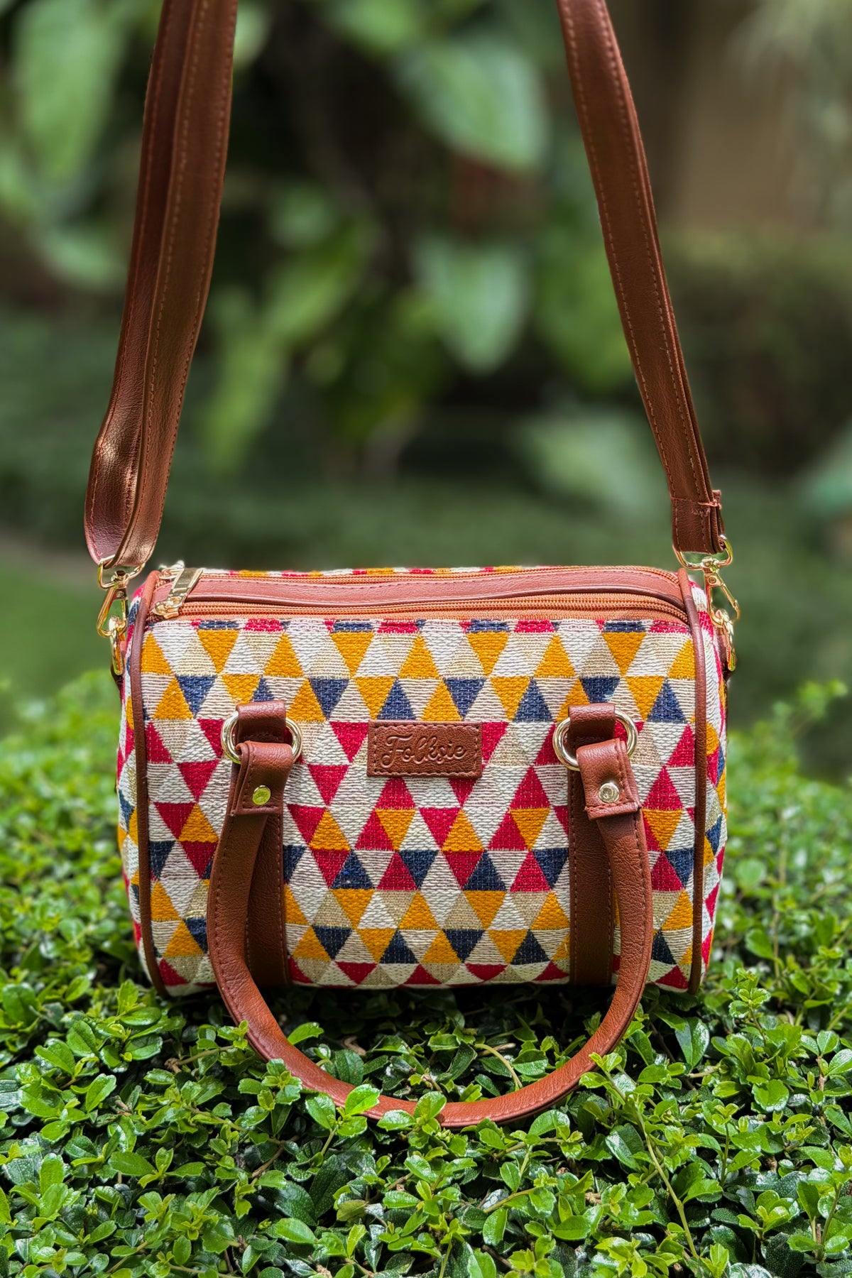 Red Satchel Sling