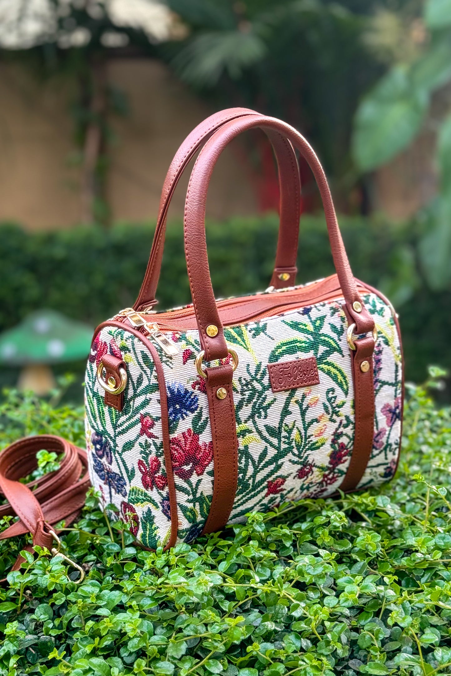 Blooming Garden Satchel Sling