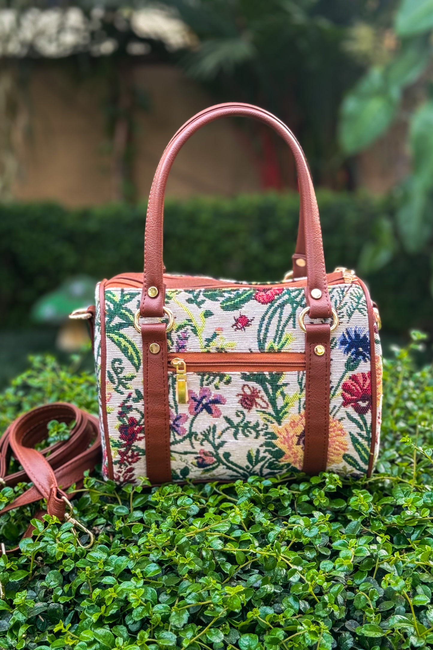 Blooming Garden Satchel Sling