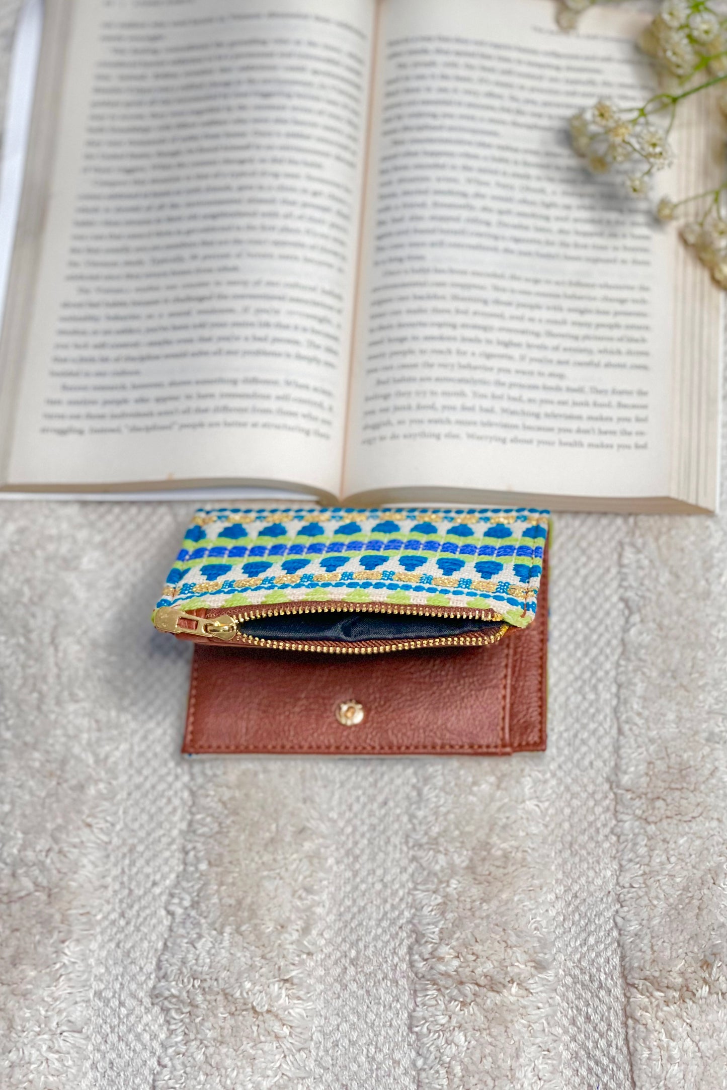 Vibrant Weaves Mini Wallet