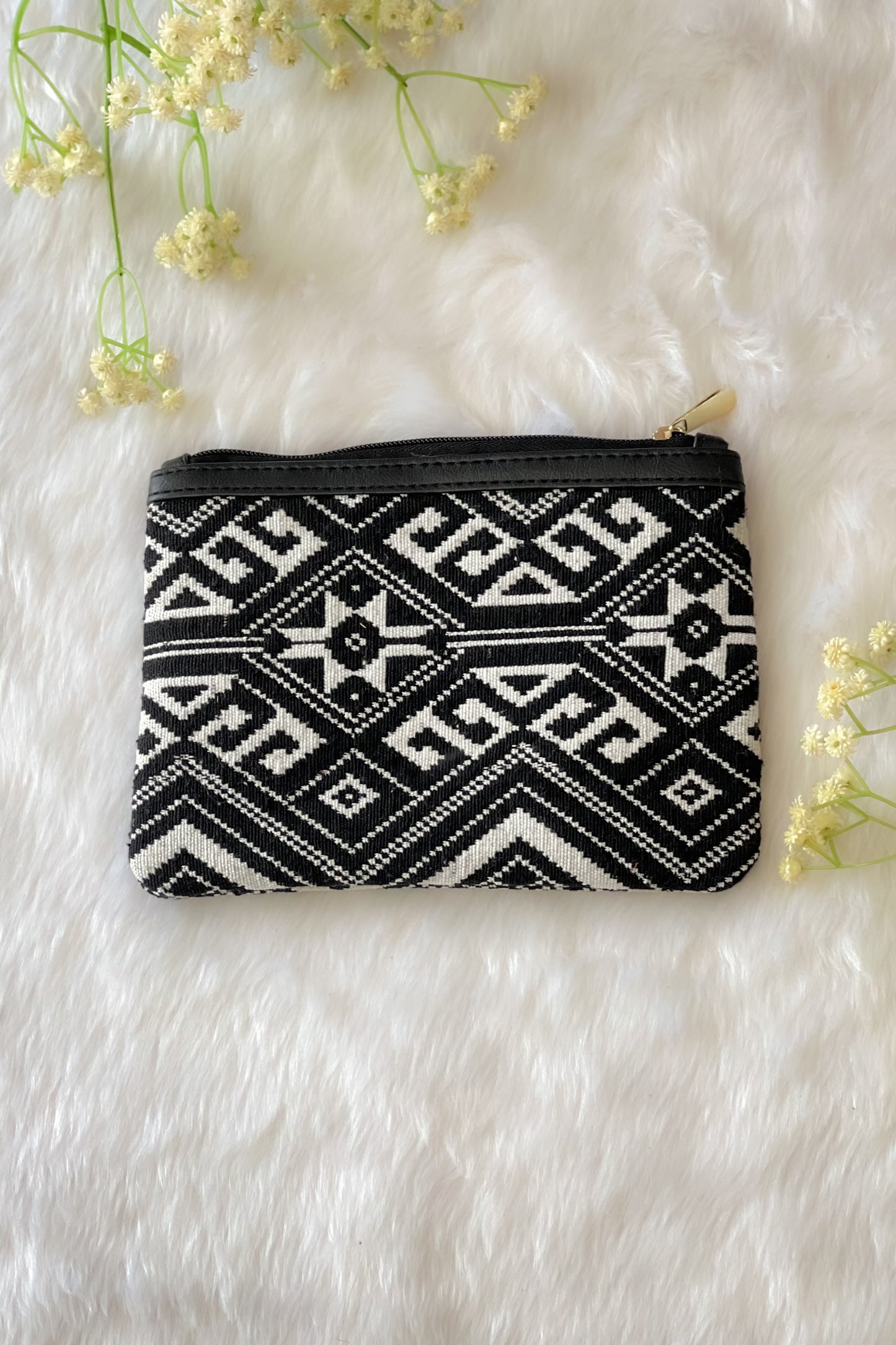 Black Tribal Utility Pouch