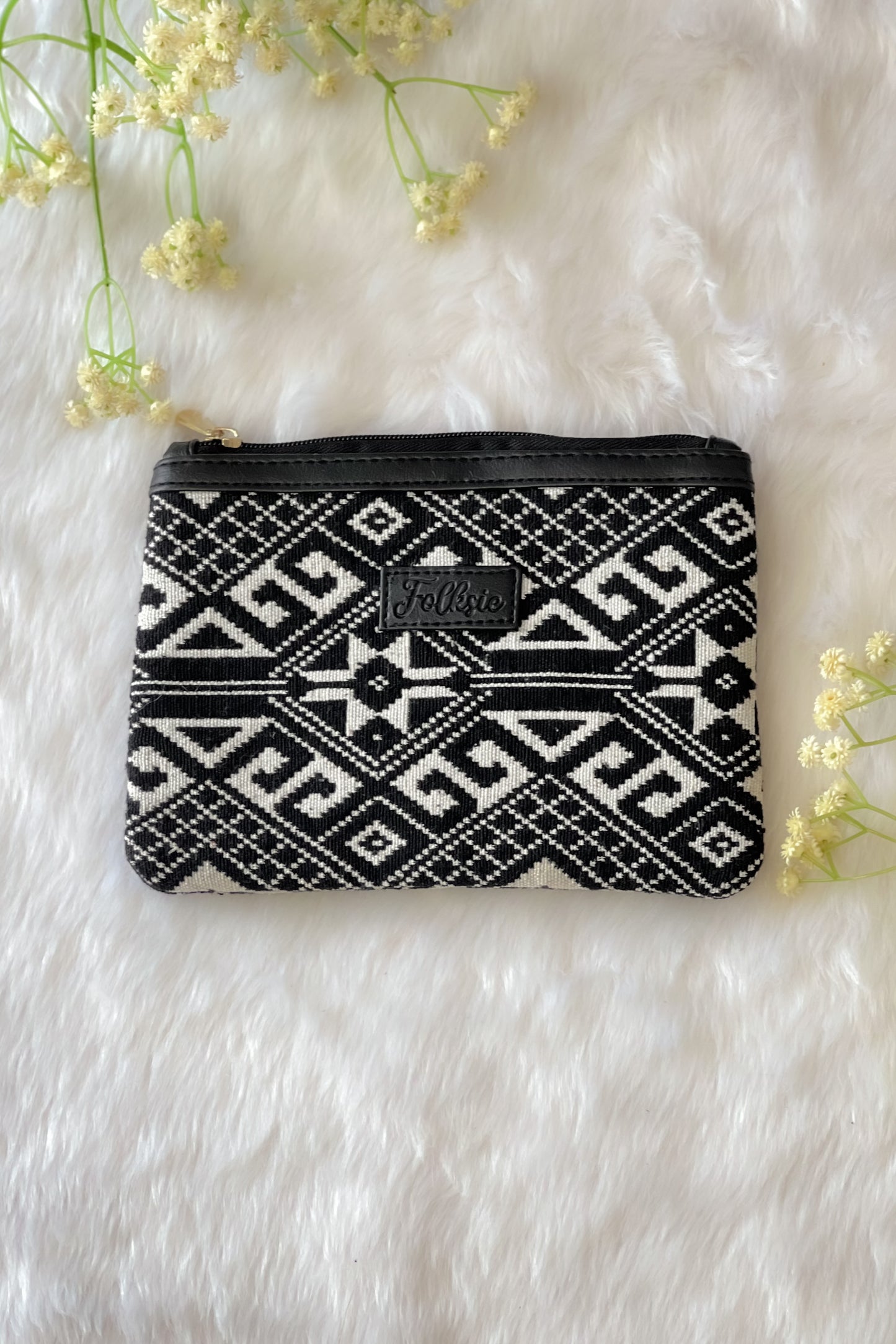 Black Tribal Utility Pouch