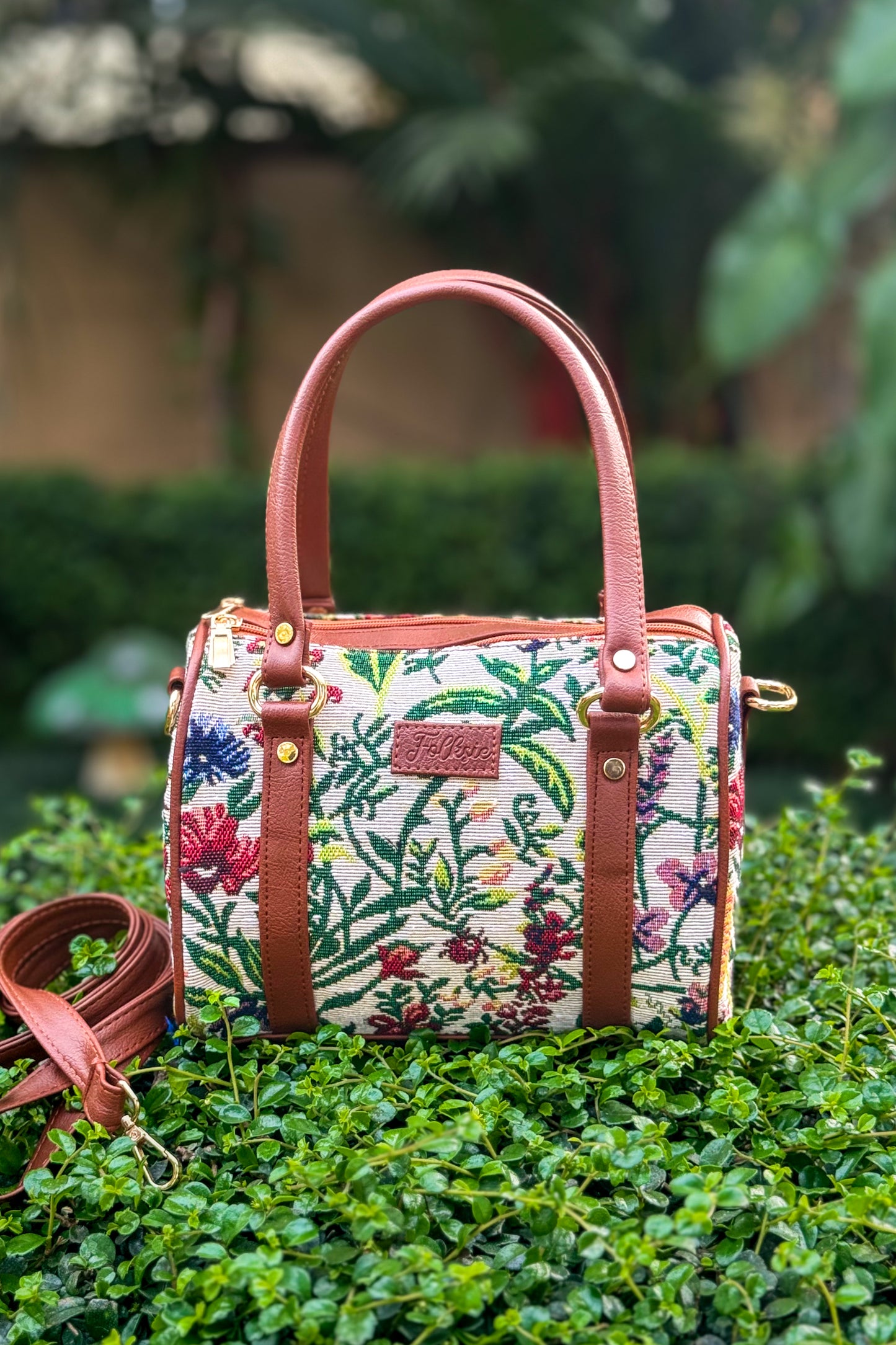 Blooming Garden Satchel Sling