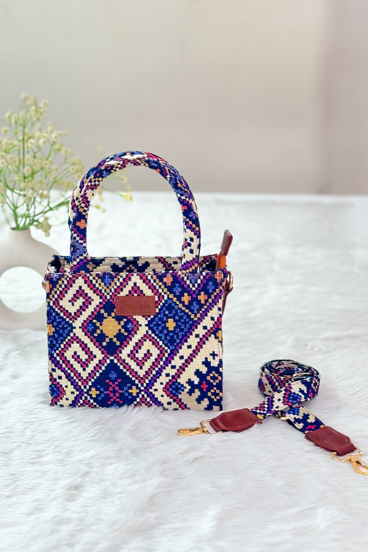 Boho Harmony Box Sling Bag