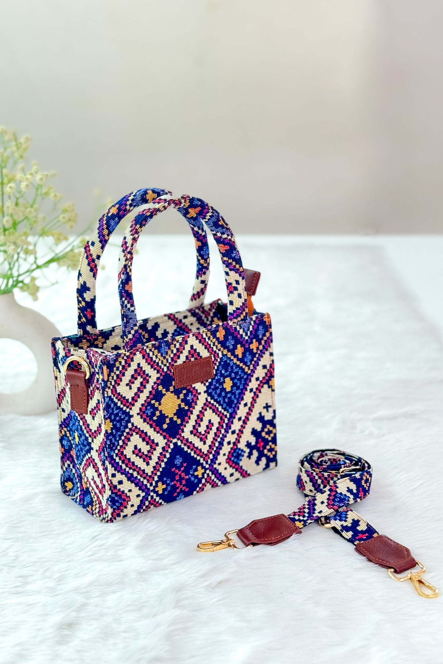 Boho Harmony Box Sling Bag