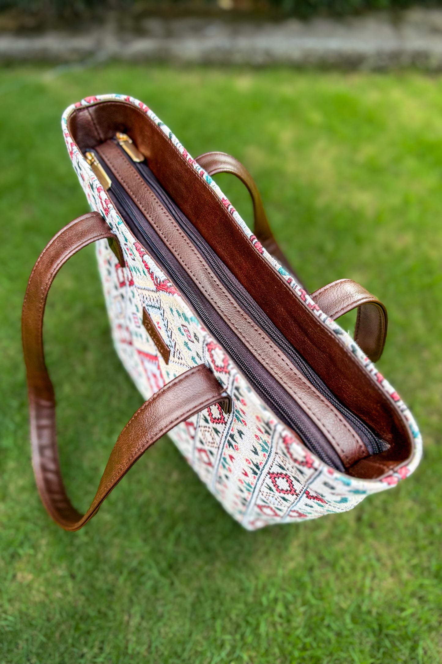 Tribal Tote Bag - Desert Rose