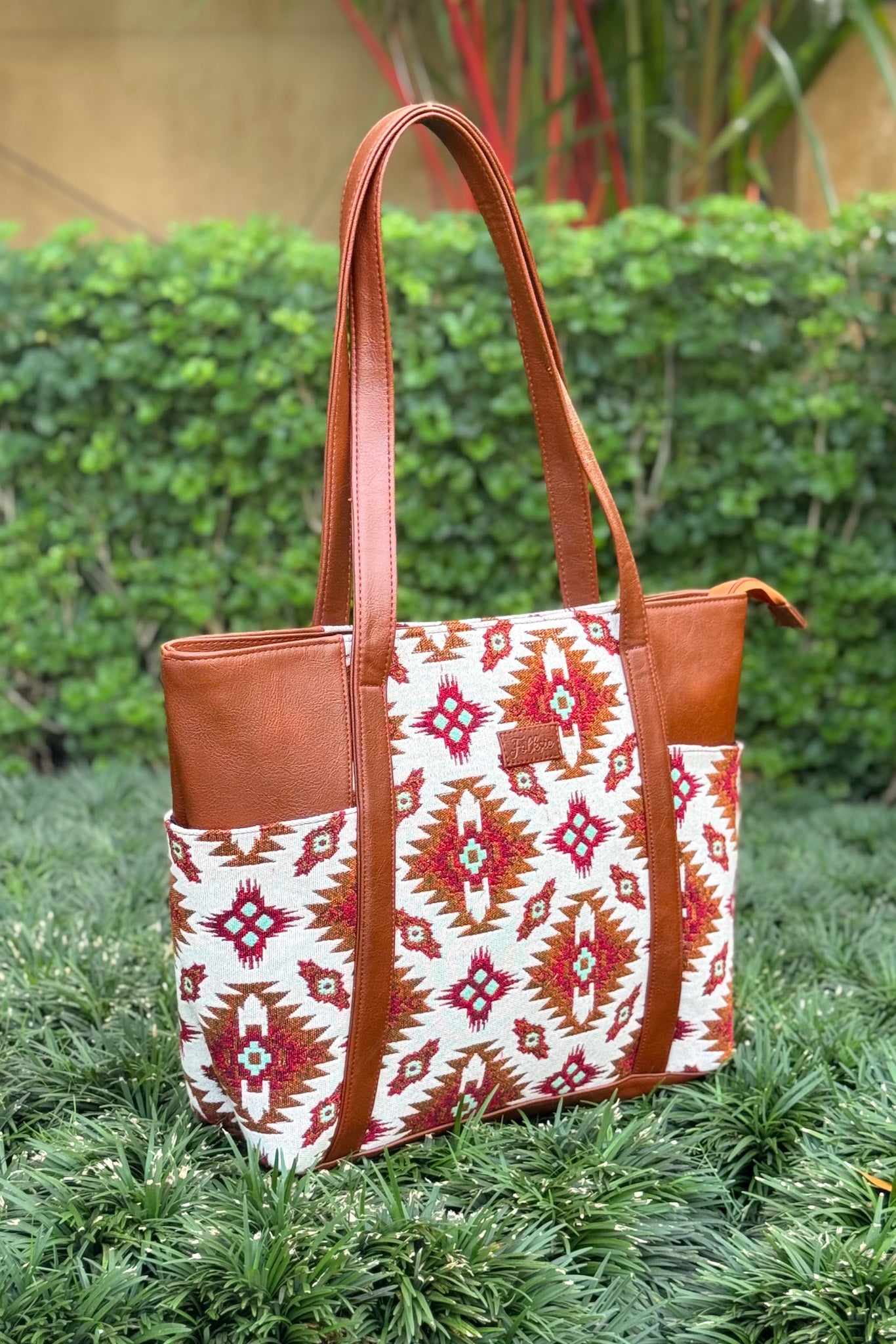 Crimson Charm Daily Tote