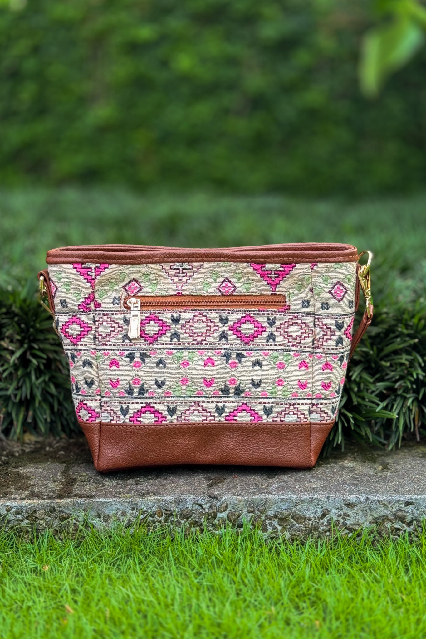 Rosewood Bucket Bag