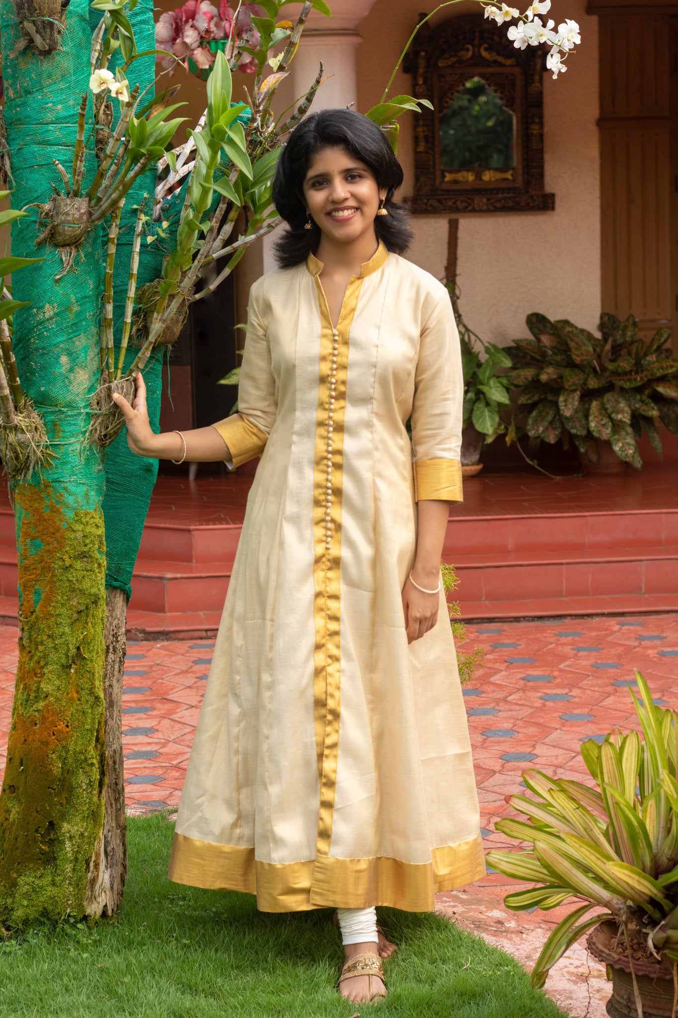 Handwork Kurtis Kerala, Size: M at Rs 1150 in Gurgaon | ID: 23652569091